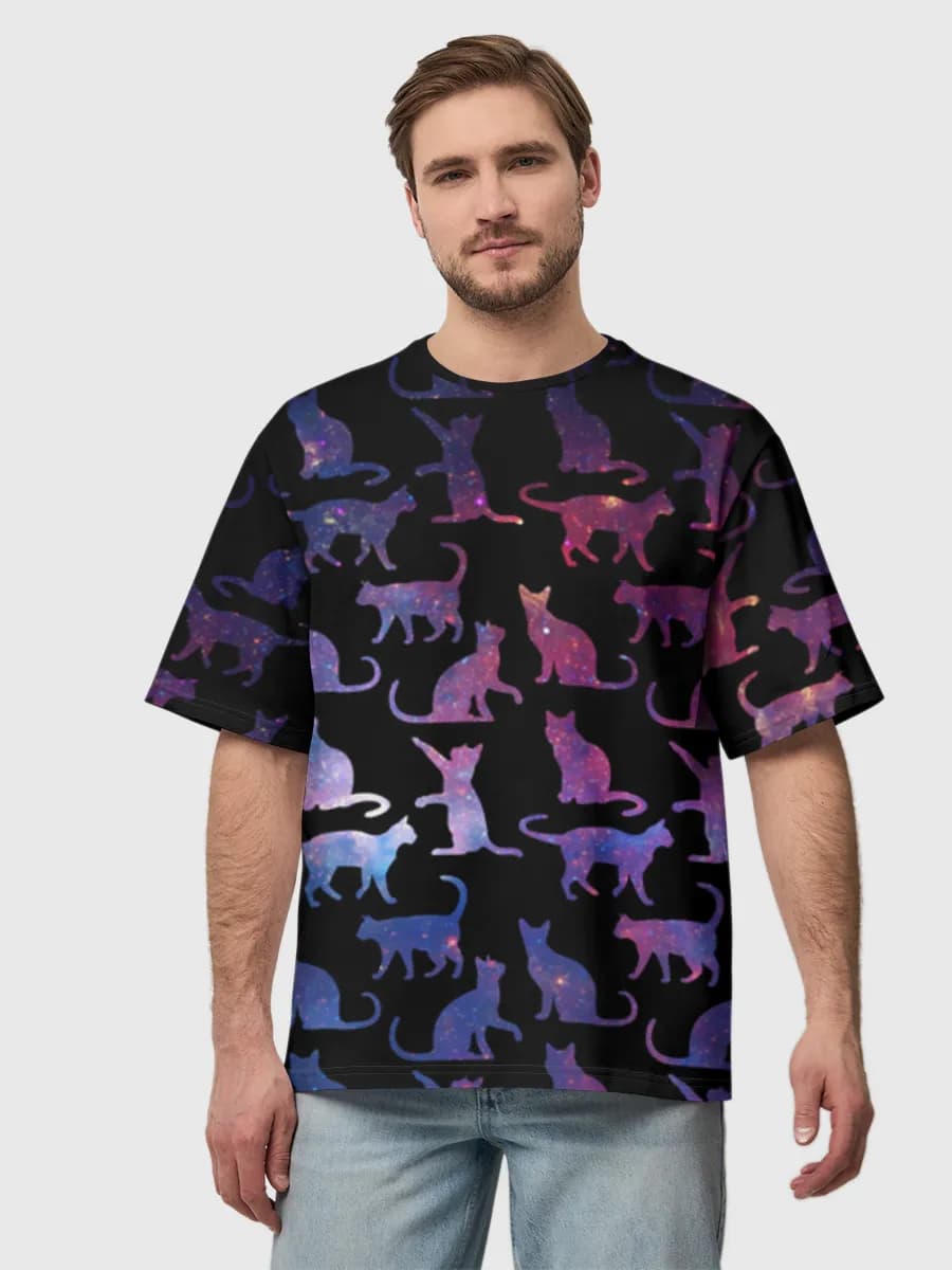 Galaxy Cats Silhouettes
