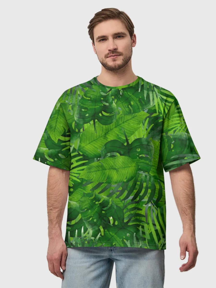 Men's oversized cotton T-shirt
