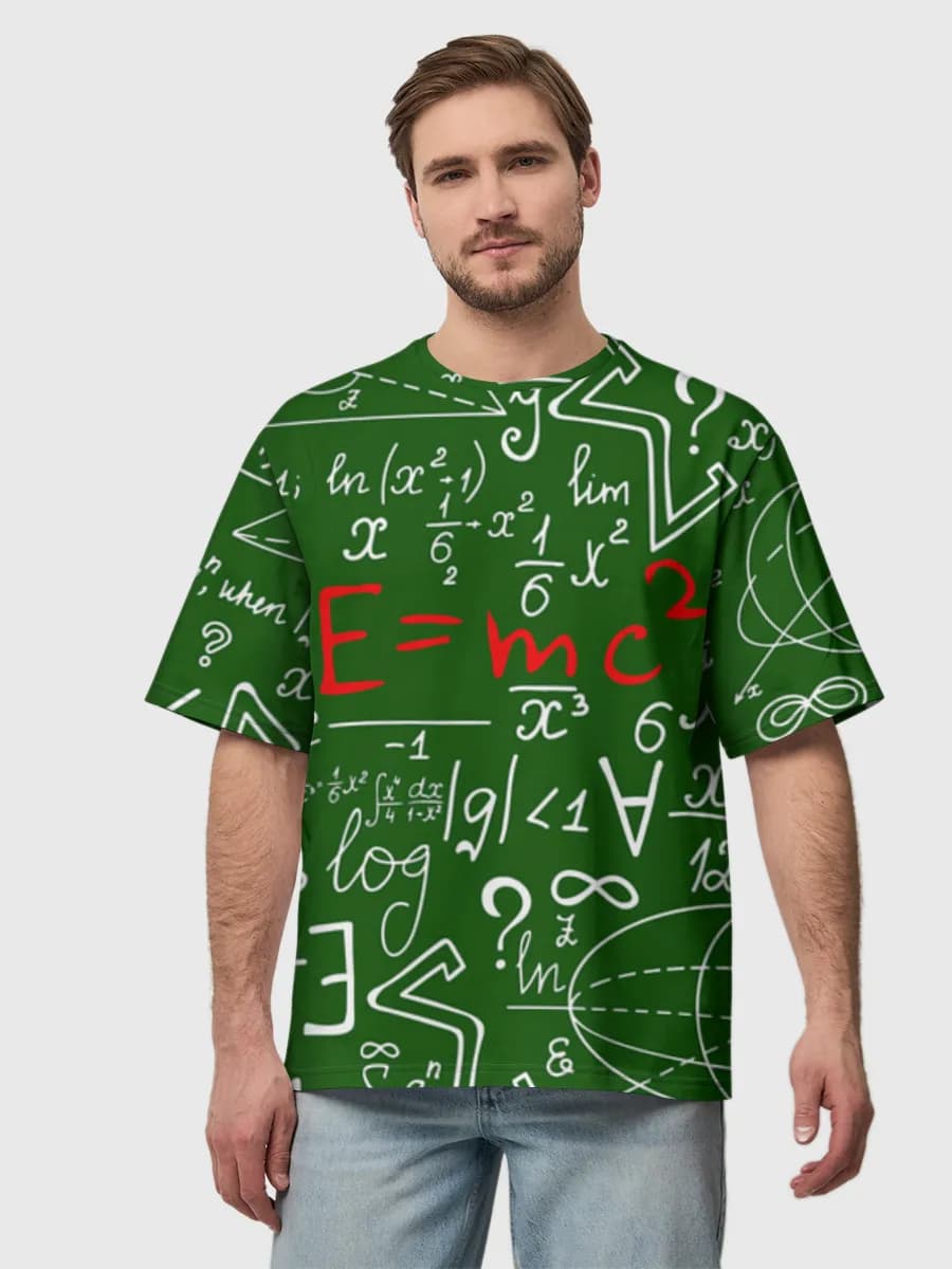 Men's oversized cotton T-shirt