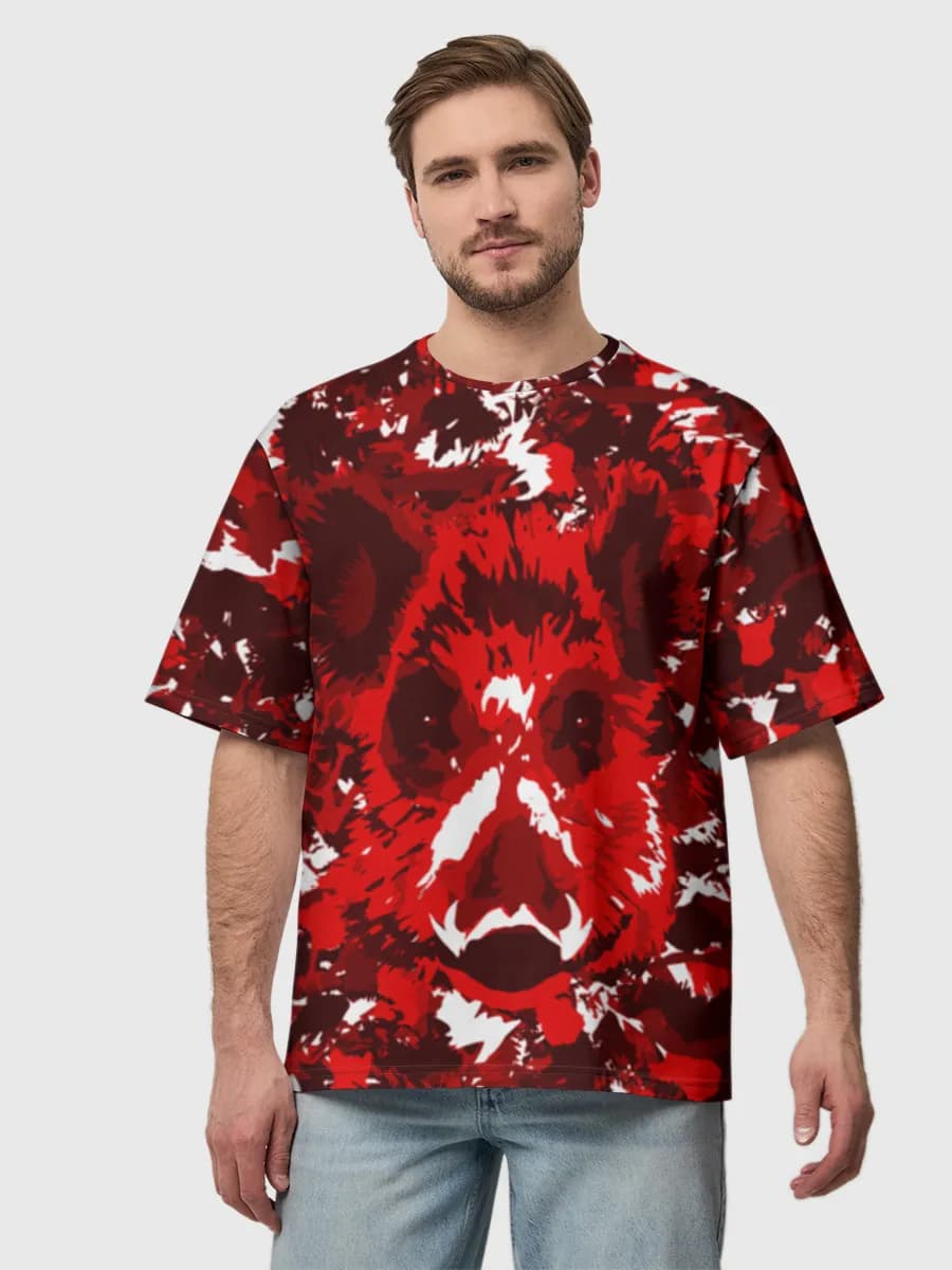 Crimson Wild Boar Camo