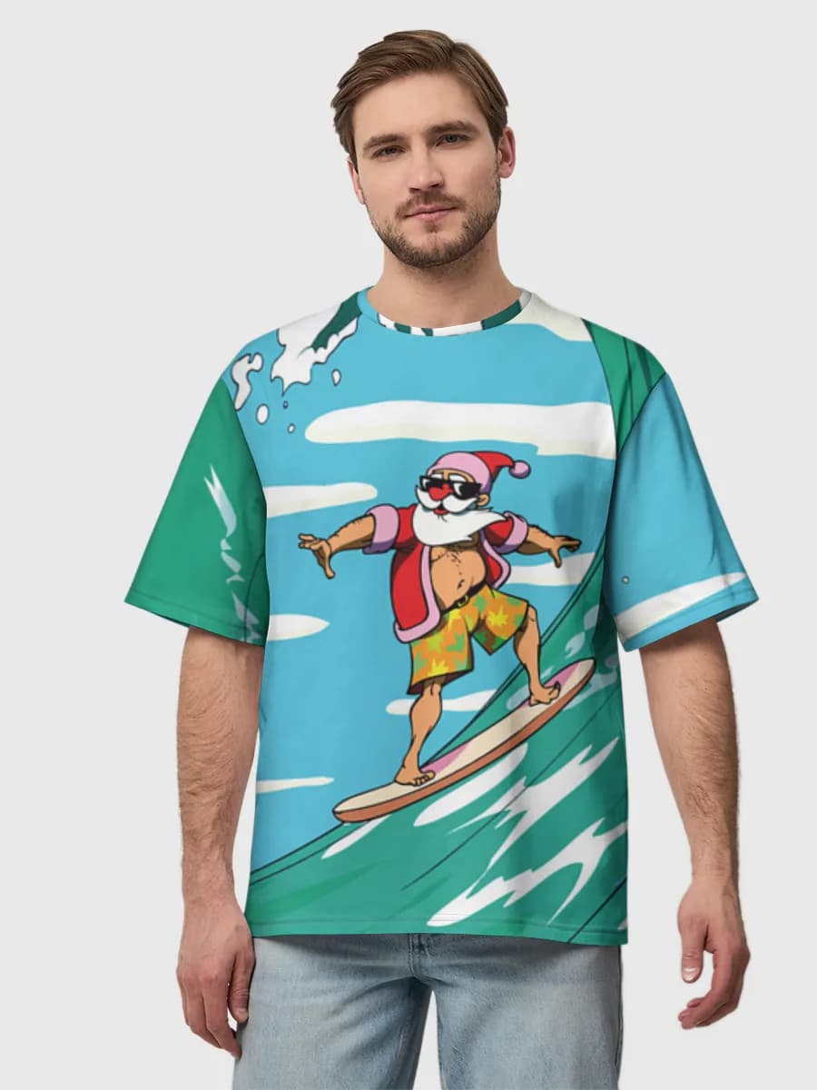 Men's oversized cotton T-shirt