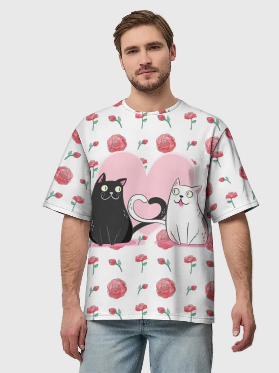 Love Cats With Roses