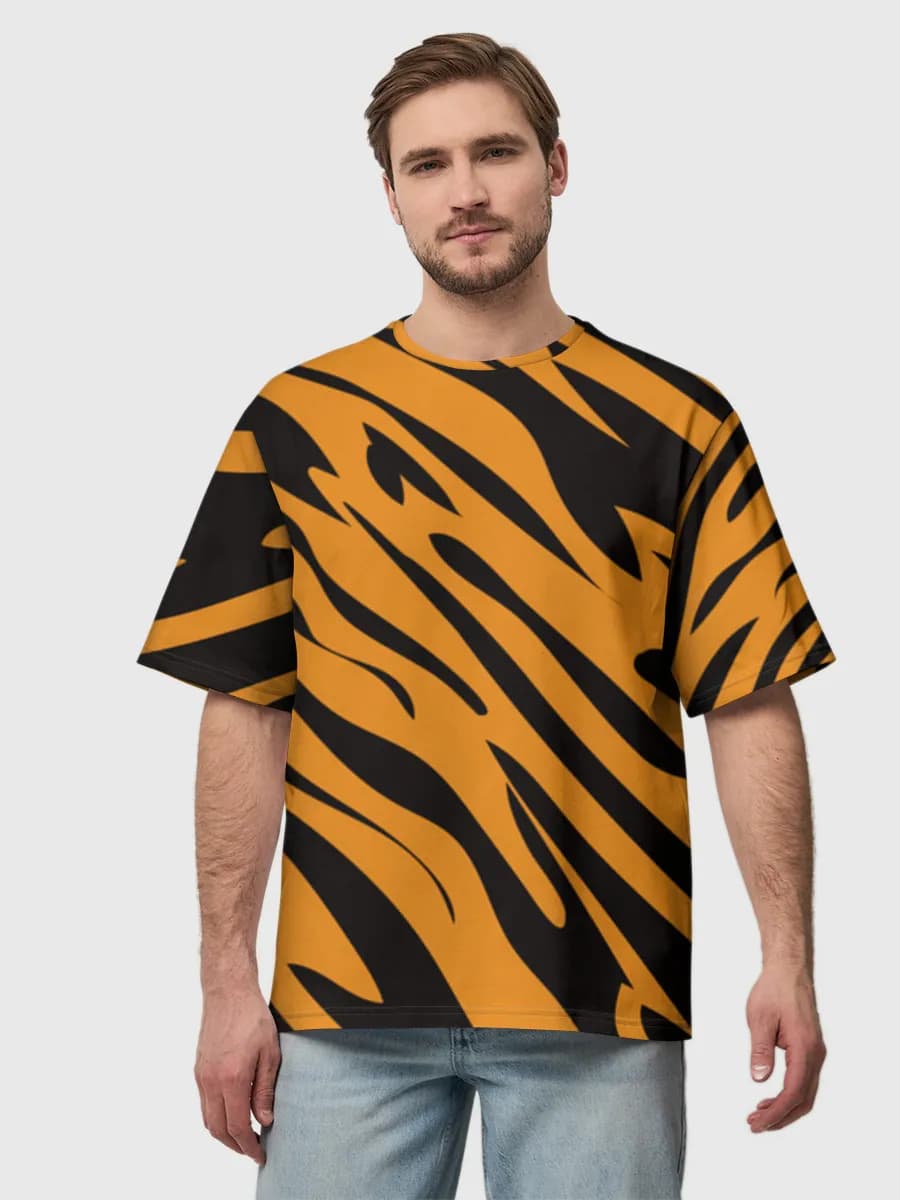 Orange Tiger Stripes
