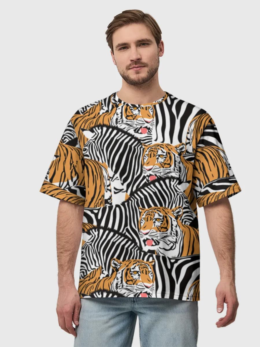 Tiger And Zebra Print