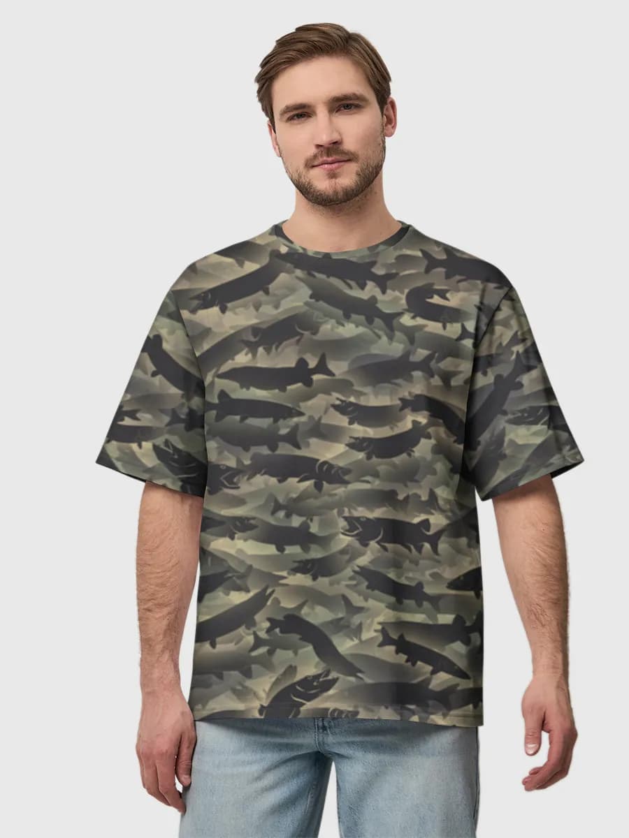 Men's oversized cotton T-shirt