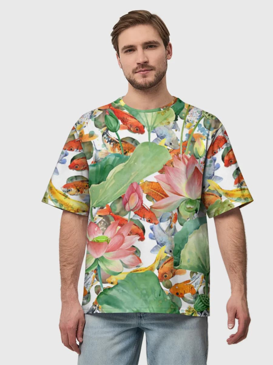 Koi And Lotus Garden