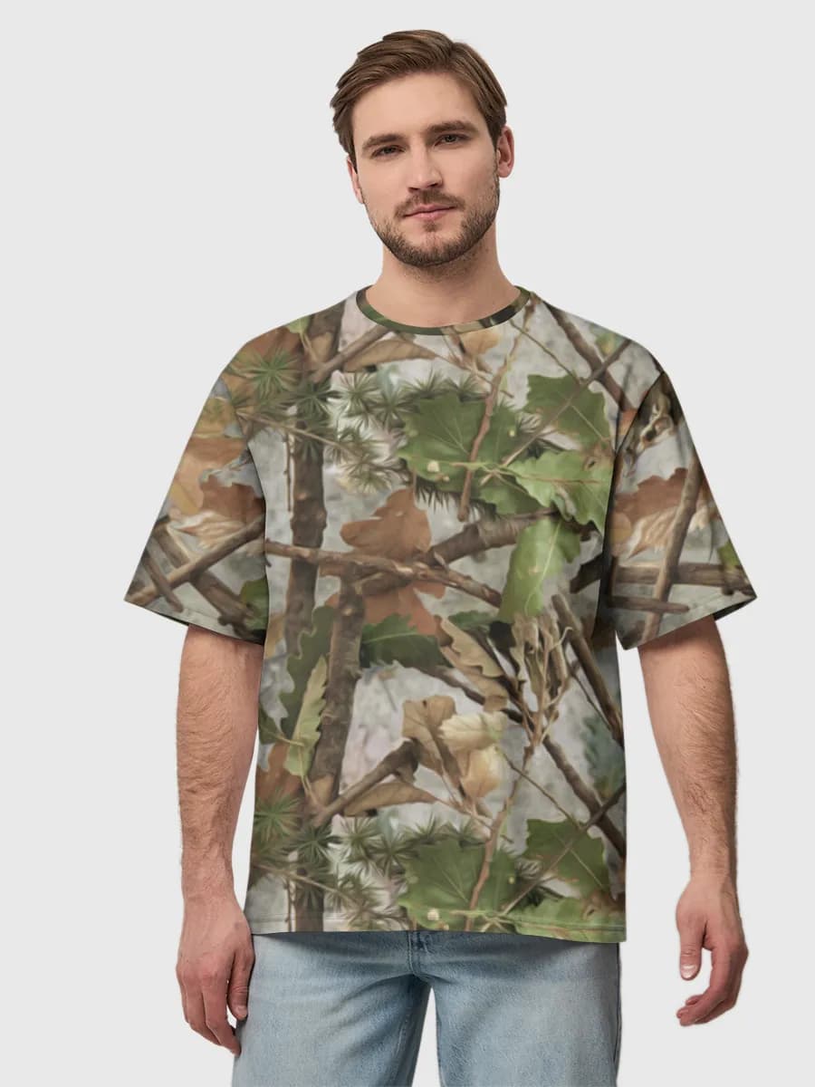 Men's oversized cotton T-shirt