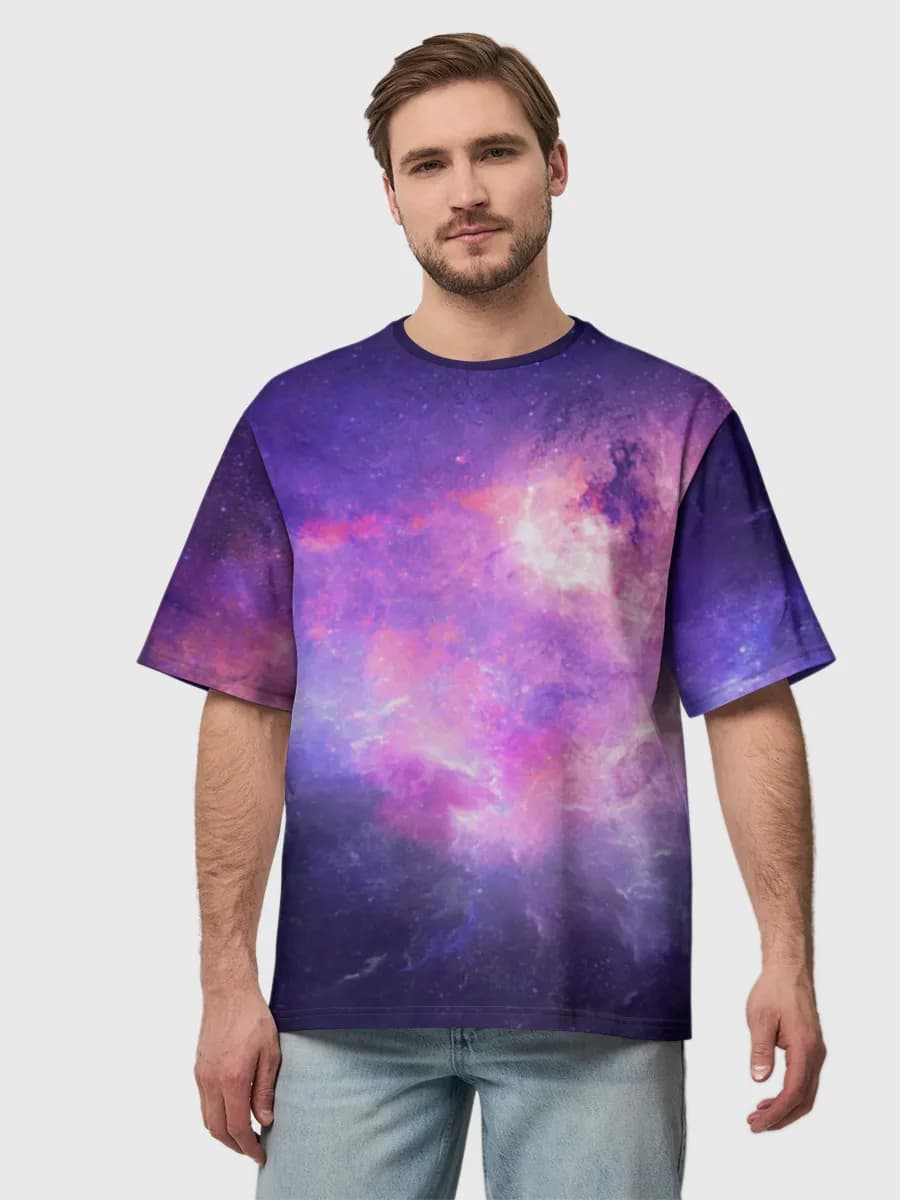 Men's oversized cotton T-shirt