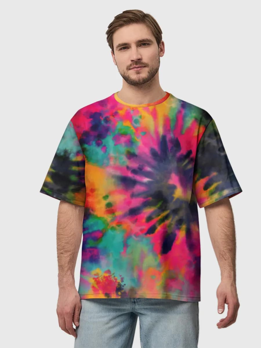 Men's oversized cotton T-shirt