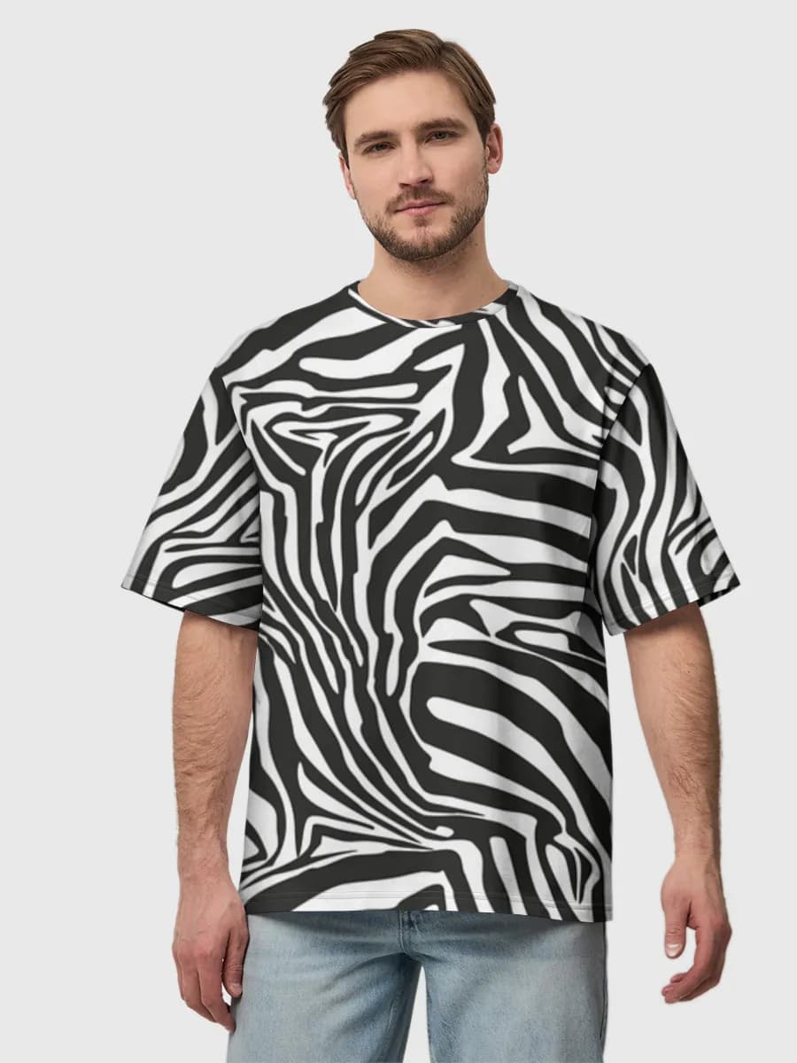 Men's oversized cotton T-shirt