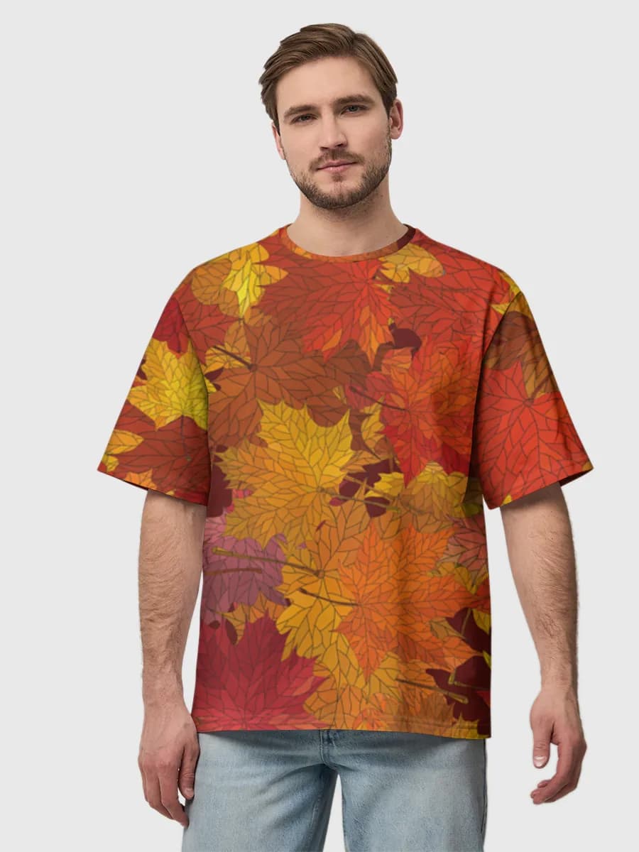 Men's oversized cotton T-shirt