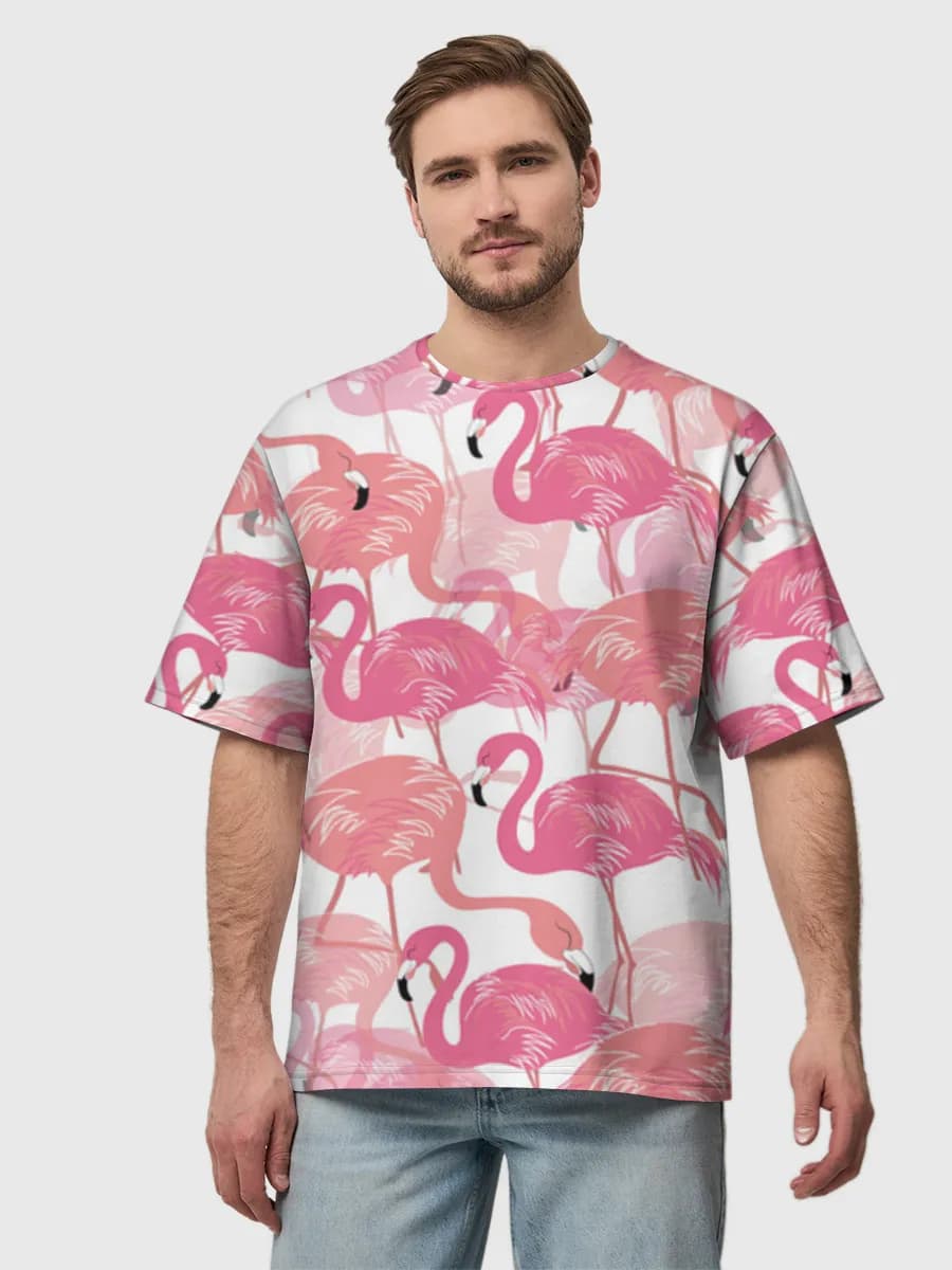Men's oversized cotton T-shirt