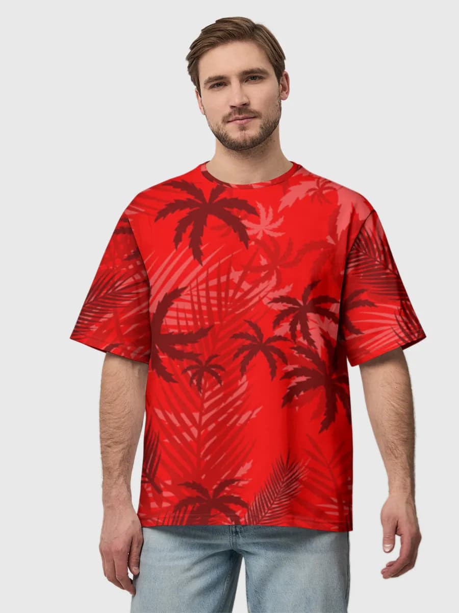 Men's oversized cotton T-shirt