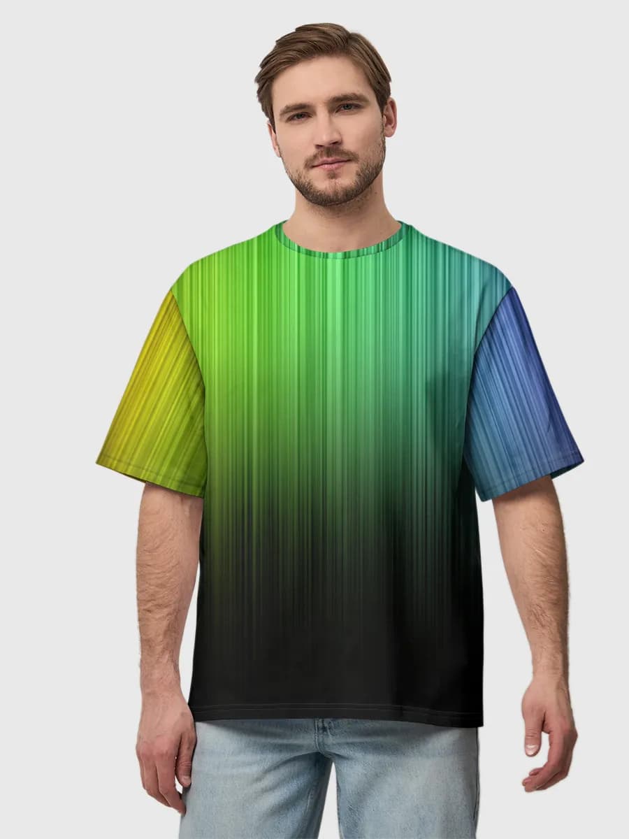 Men's oversized cotton T-shirt