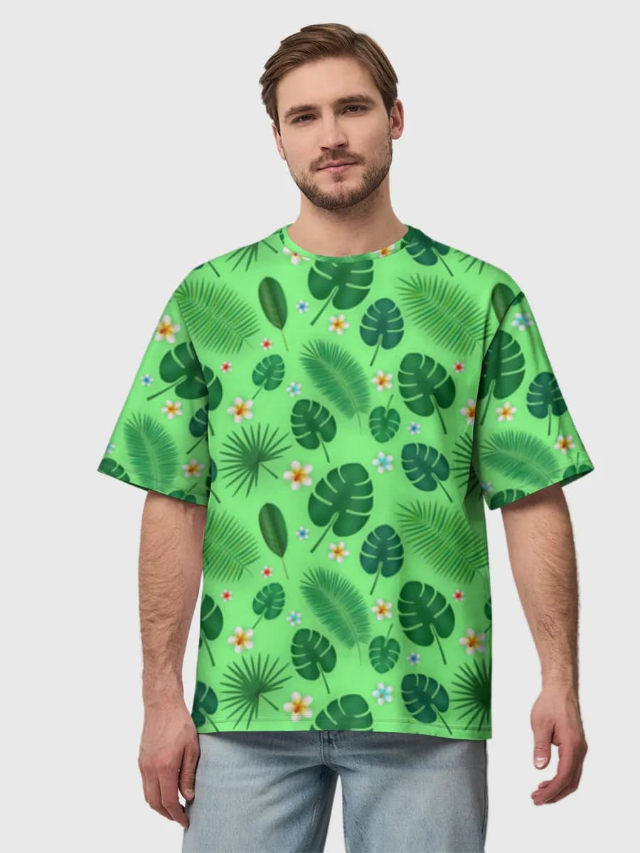 Men's oversized cotton T-shirt