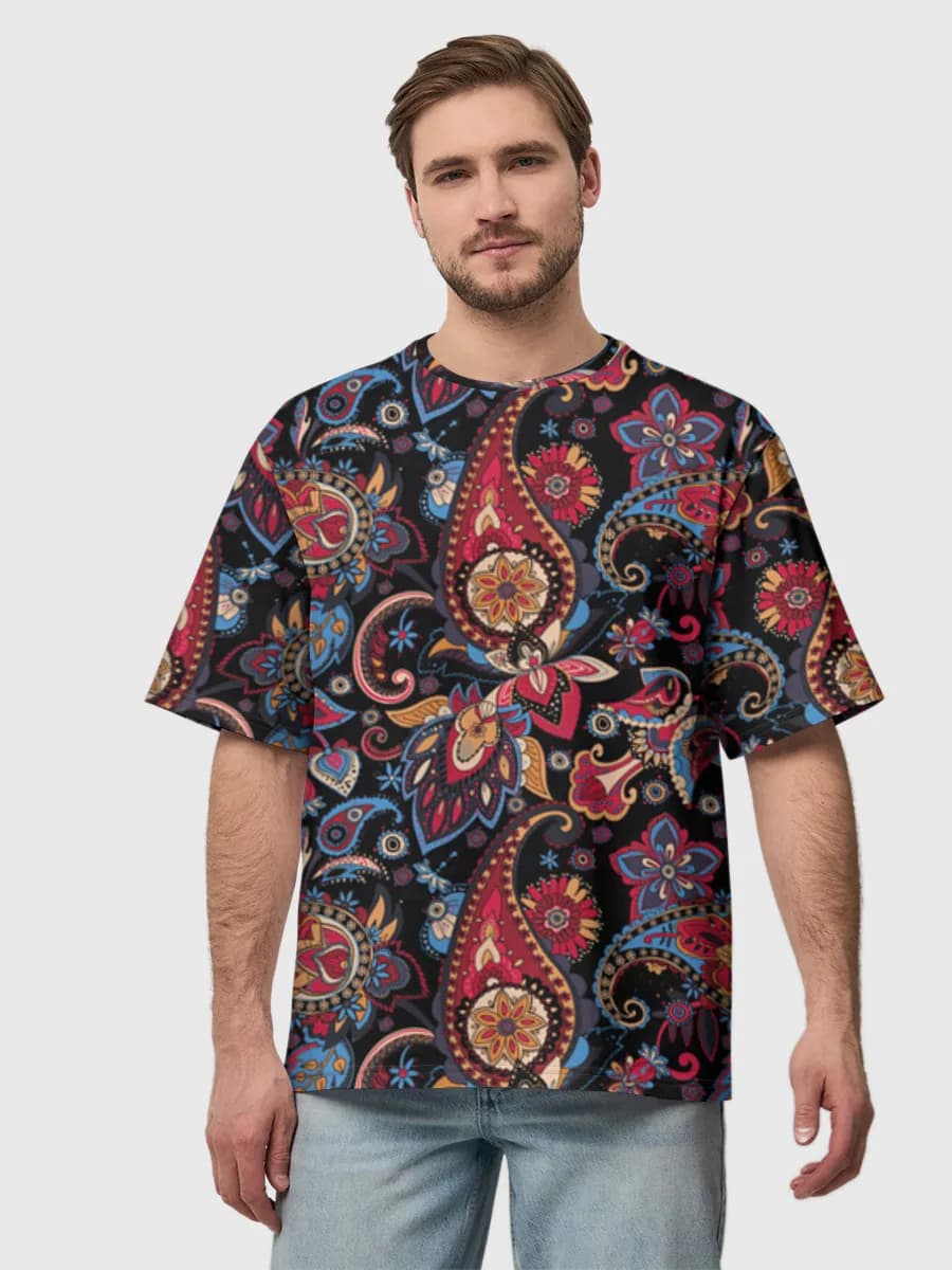 Men's oversized cotton T-shirt