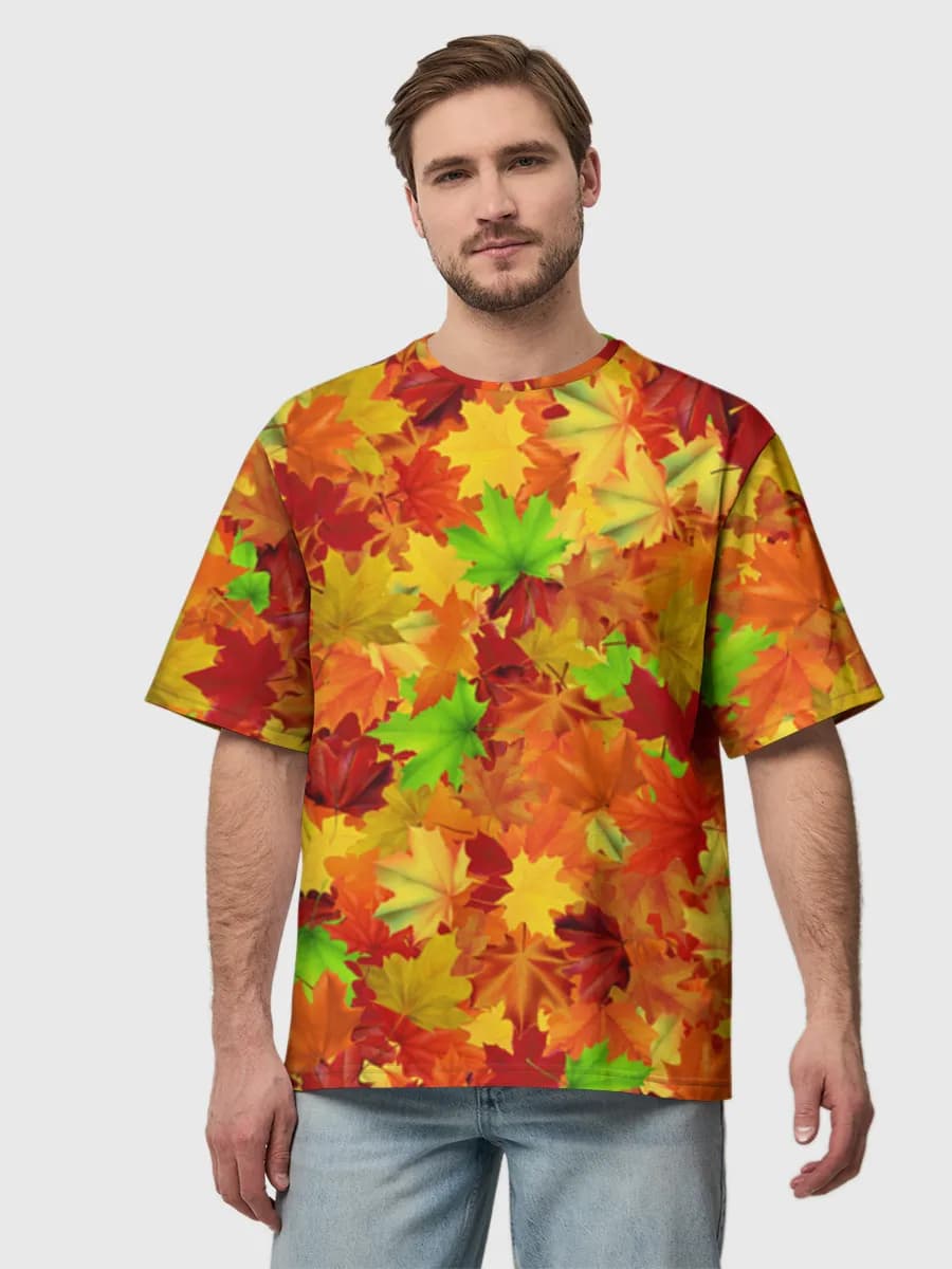 Men's oversized cotton T-shirt
