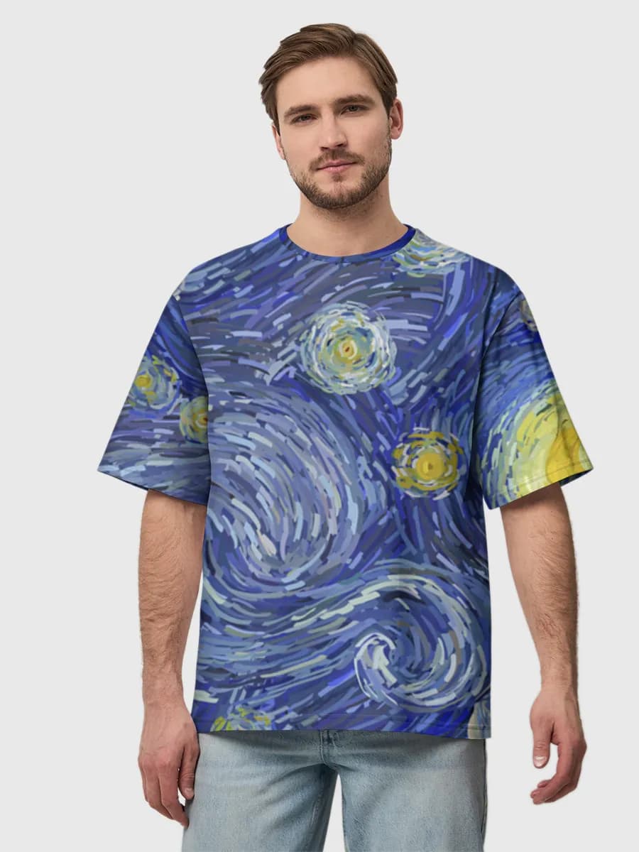 Swirling Starry Night