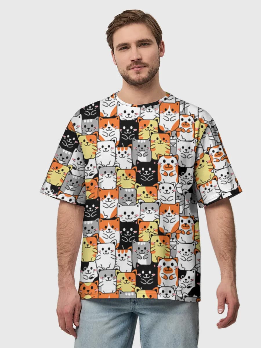 Kawaii Cat Crowd
