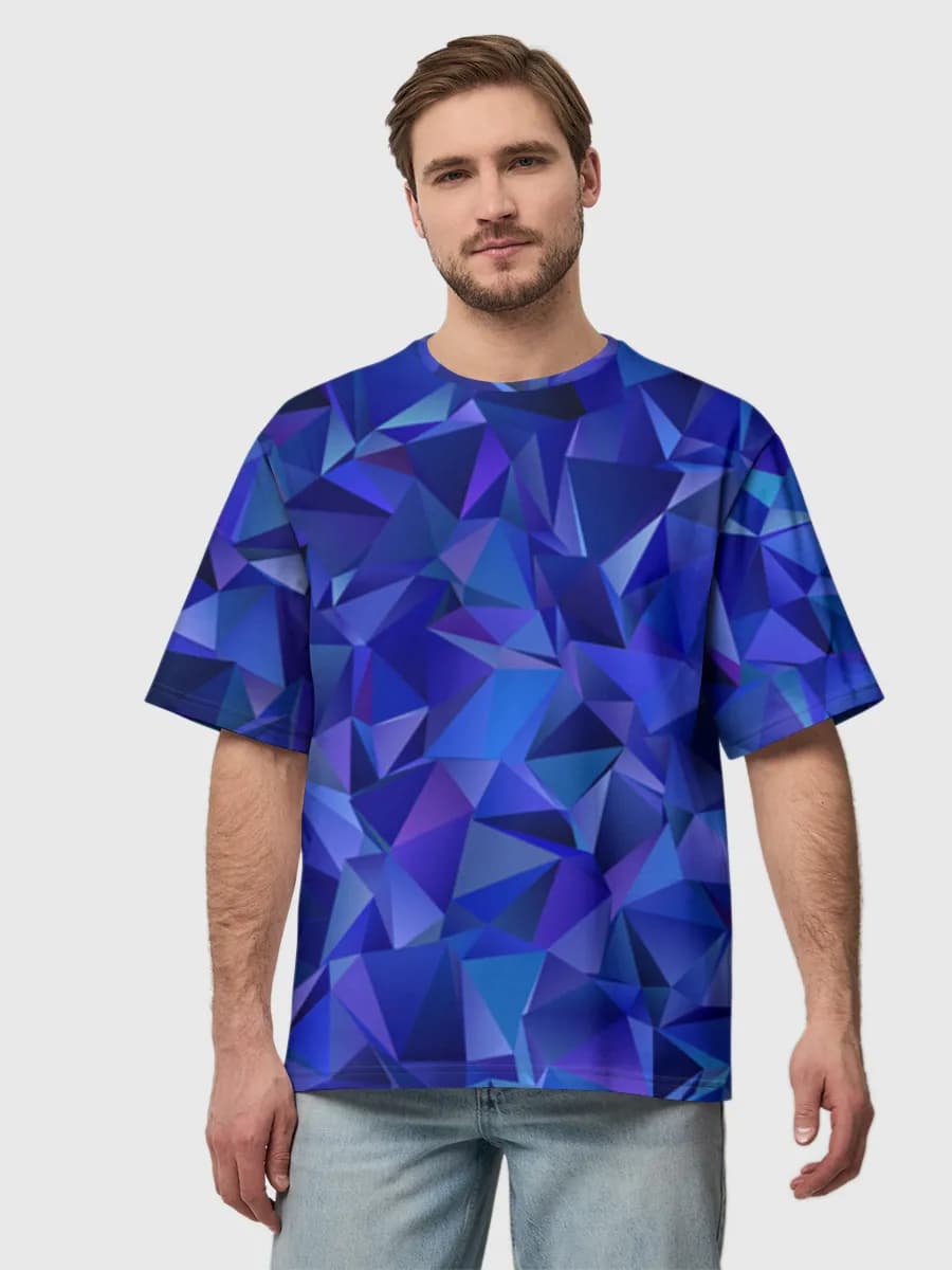 Men's oversized cotton T-shirt