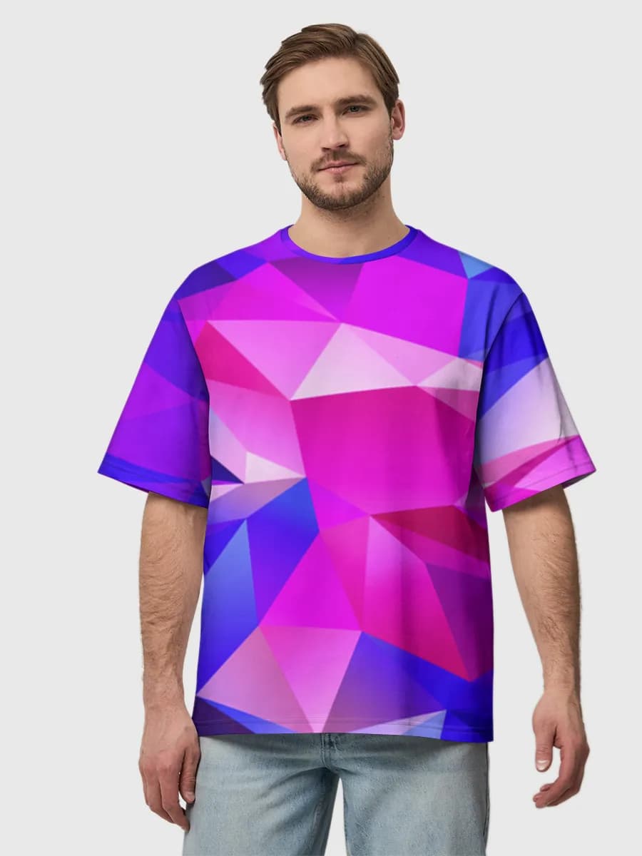 Men's oversized cotton T-shirt