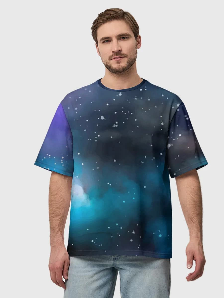 Men's oversized cotton T-shirt