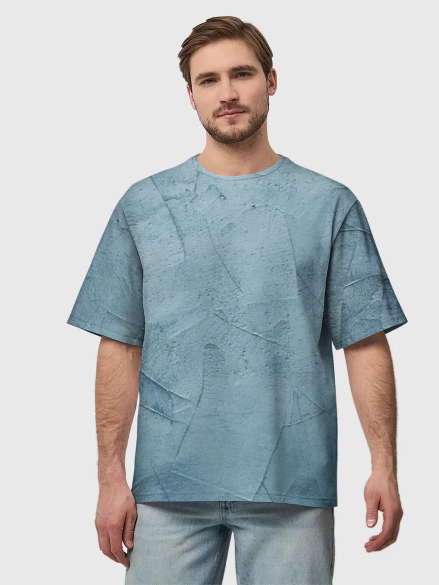 Men's oversized cotton T-shirt