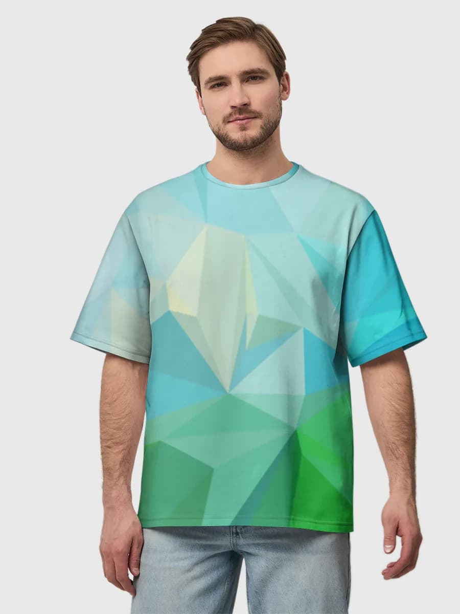 Men's oversized cotton T-shirt