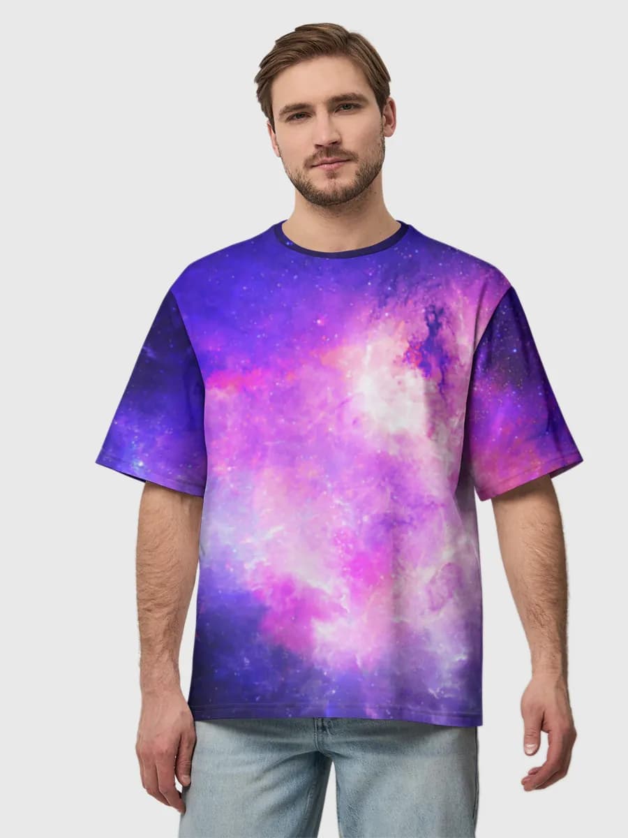 Vibrant Cosmic Nebula