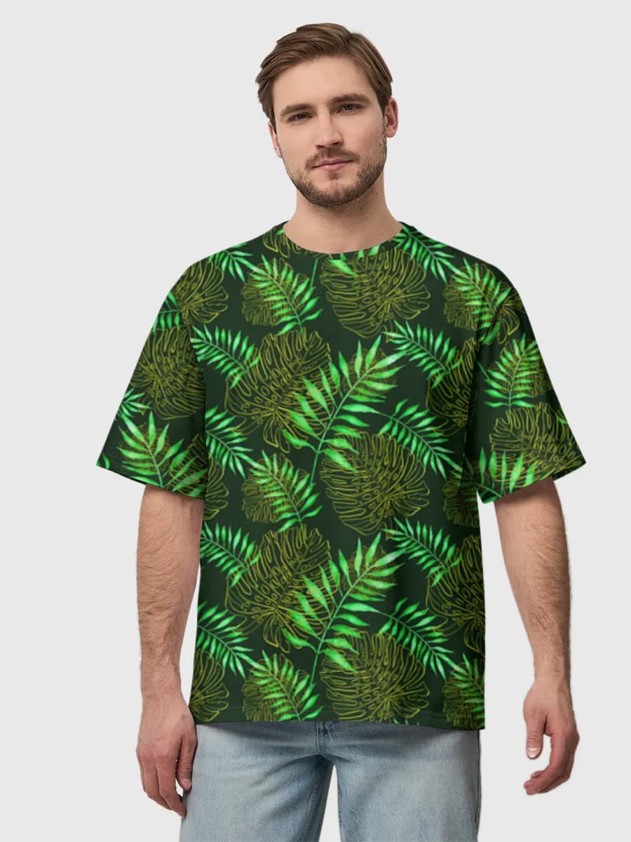 Men's oversized cotton T-shirt