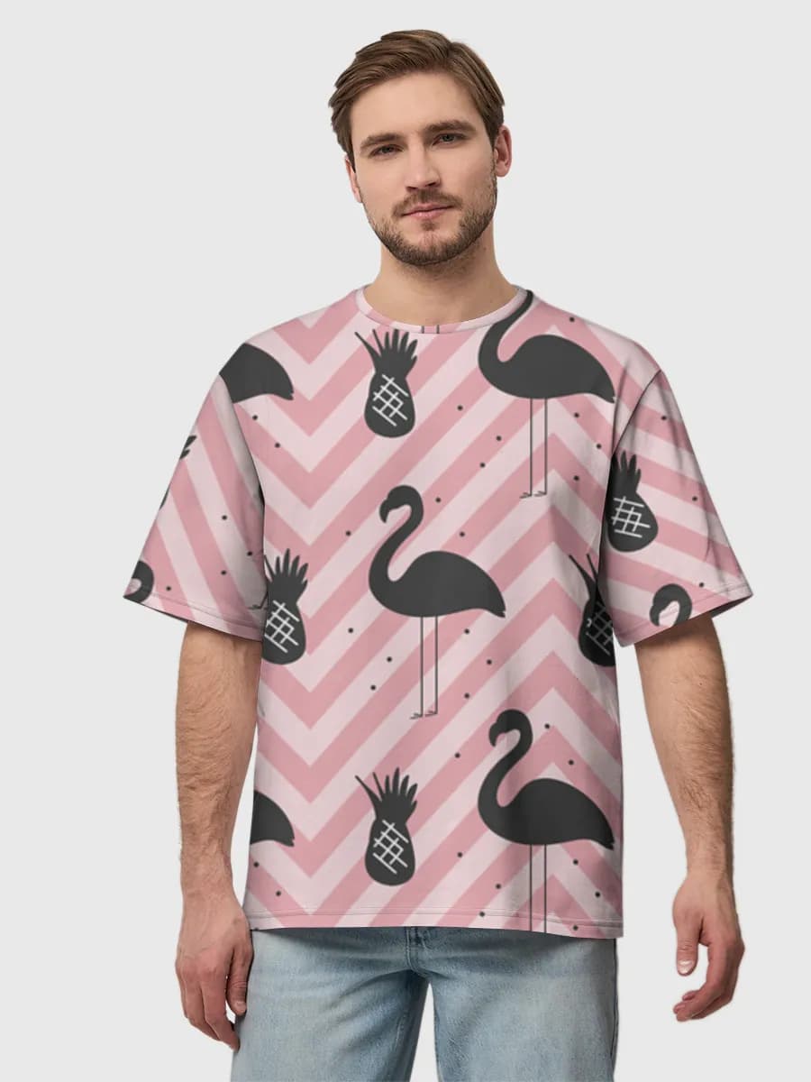 Flamingos And Pineapples
