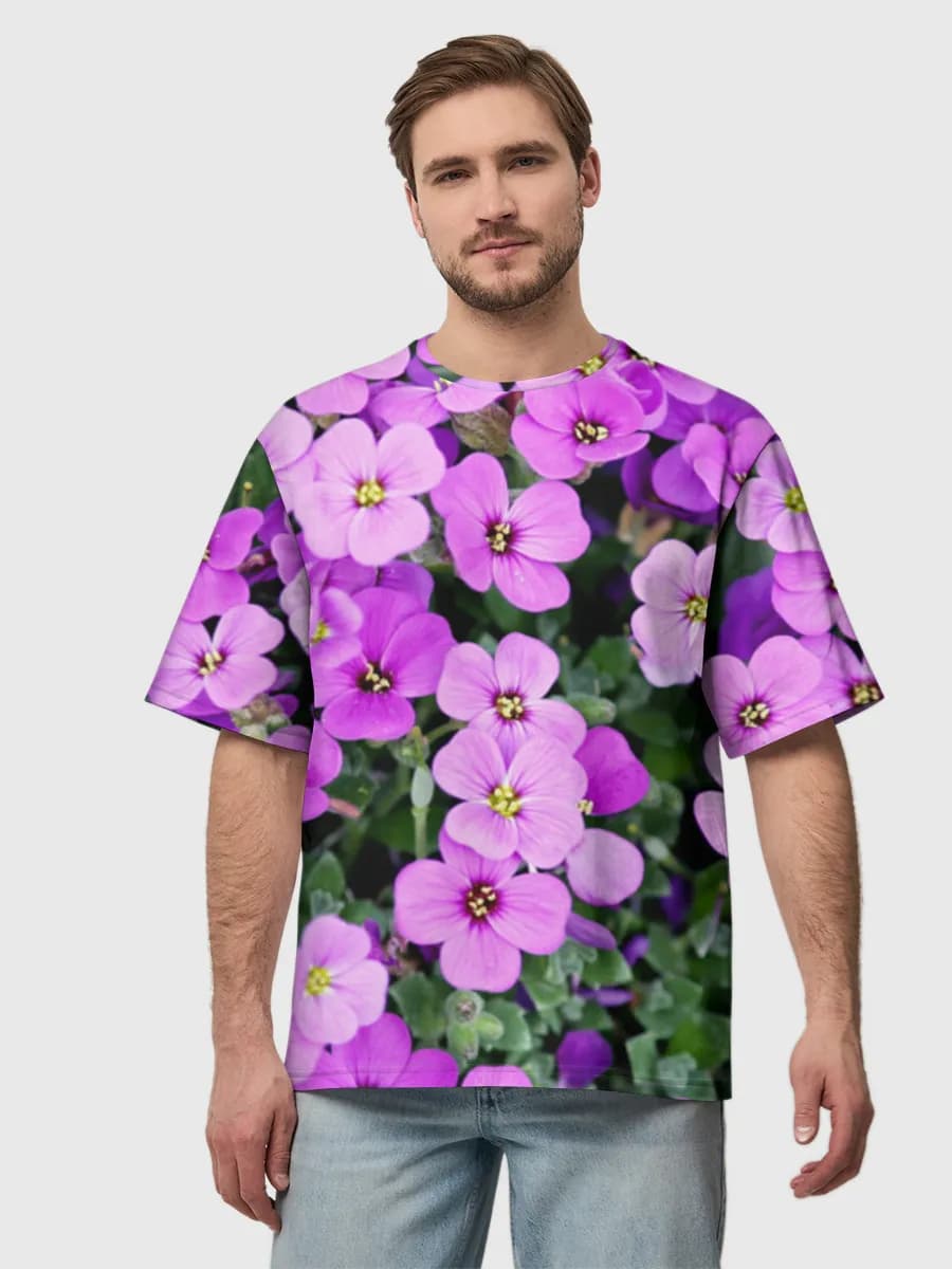 Men's oversized cotton T-shirt
