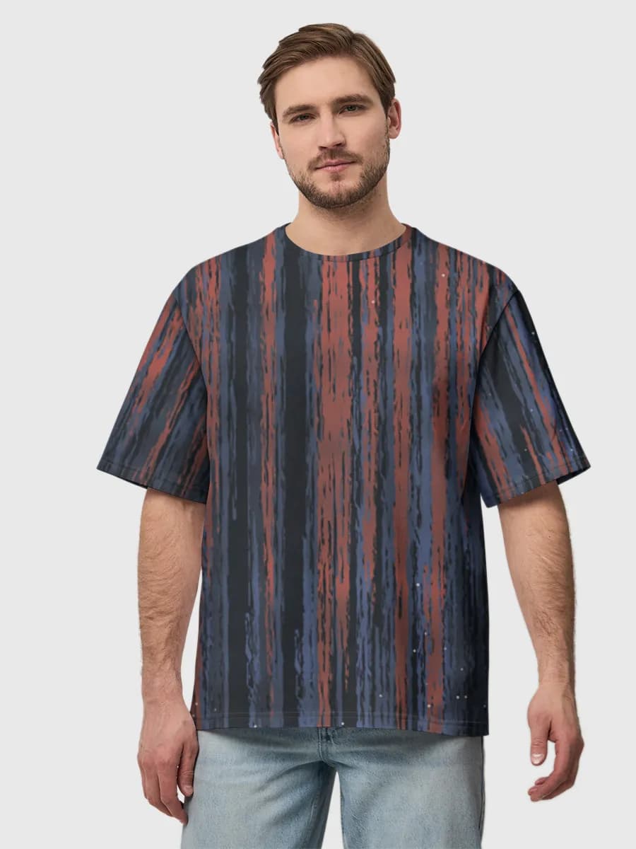 Men's oversized cotton T-shirt