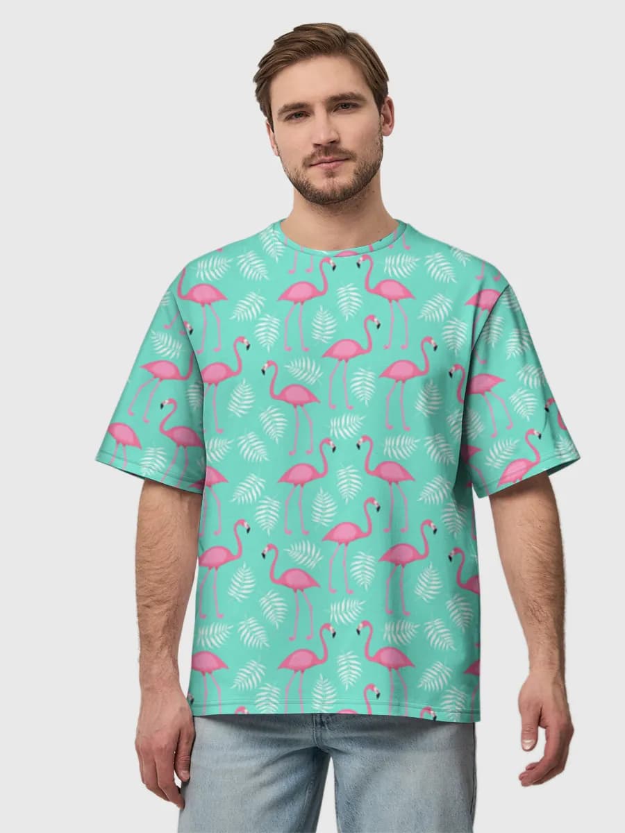 Men's oversized cotton T-shirt
