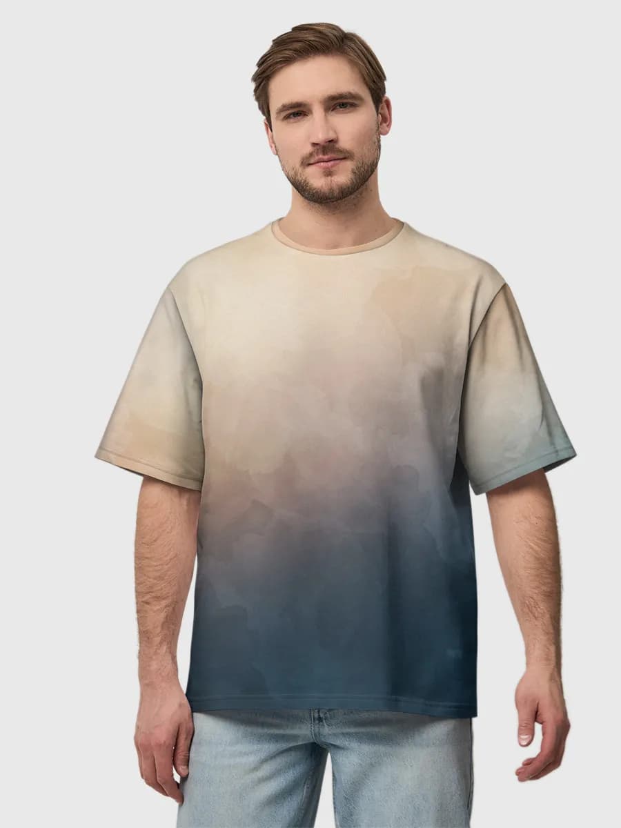 Men's oversized cotton T-shirt