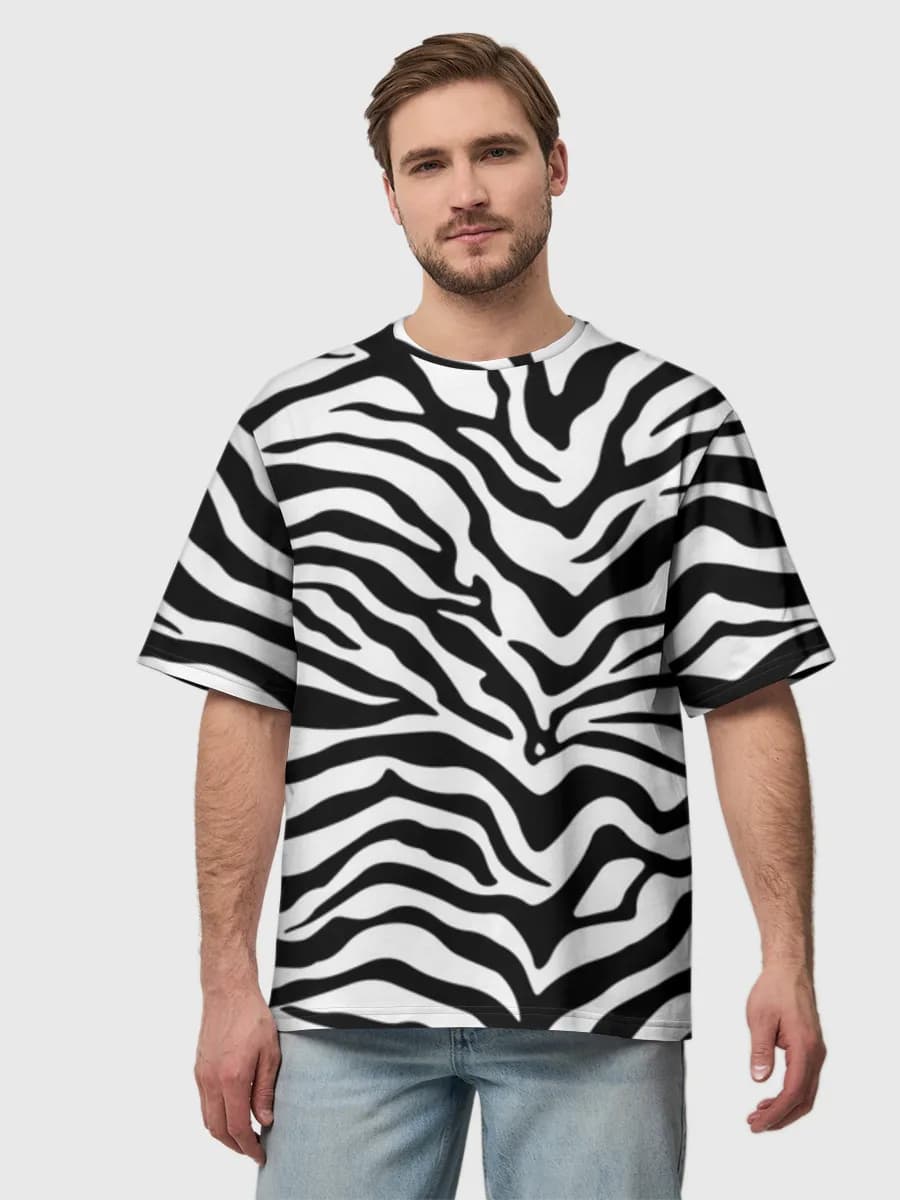 Men's oversized cotton T-shirt