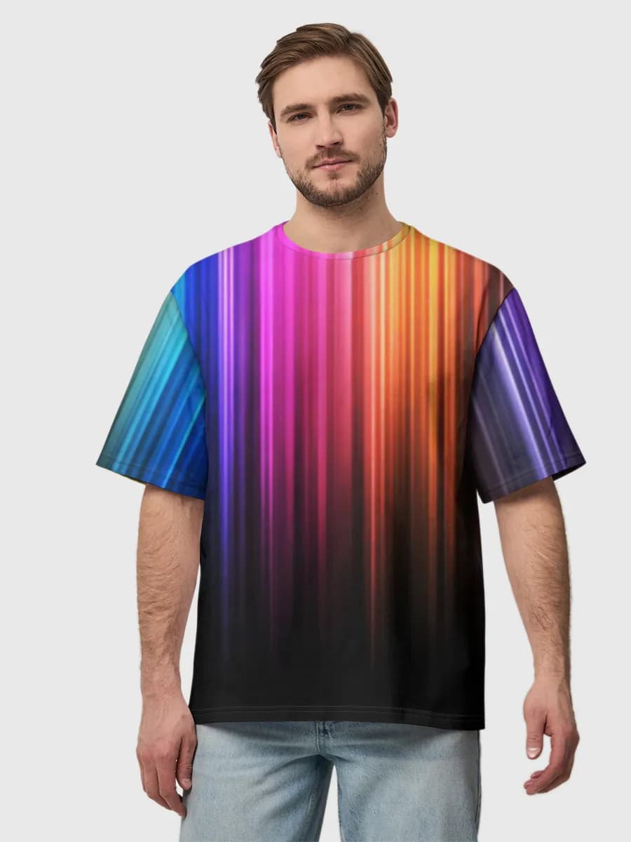 Men's oversized cotton T-shirt