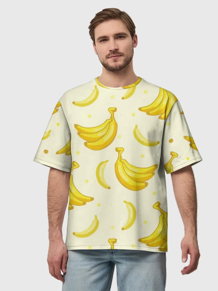 Playful Banana Illustration