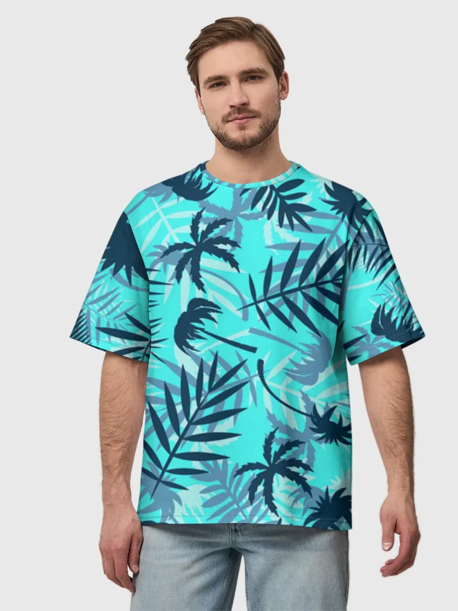 Men's oversized cotton T-shirt