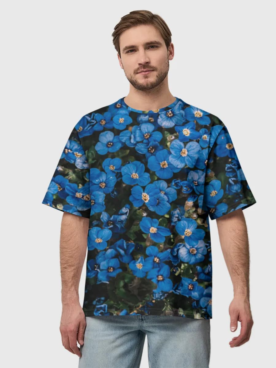 Men's oversized cotton T-shirt
