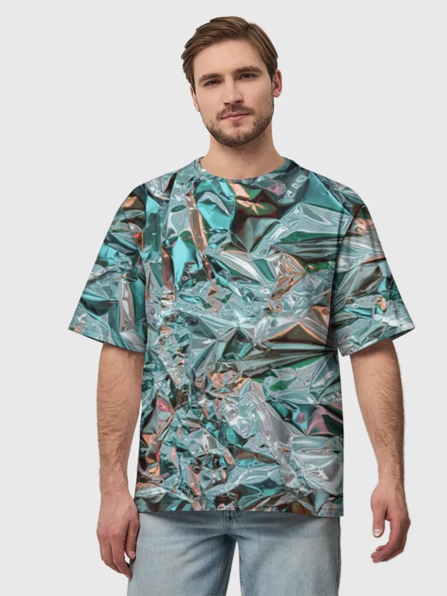 Men's oversized cotton T-shirt