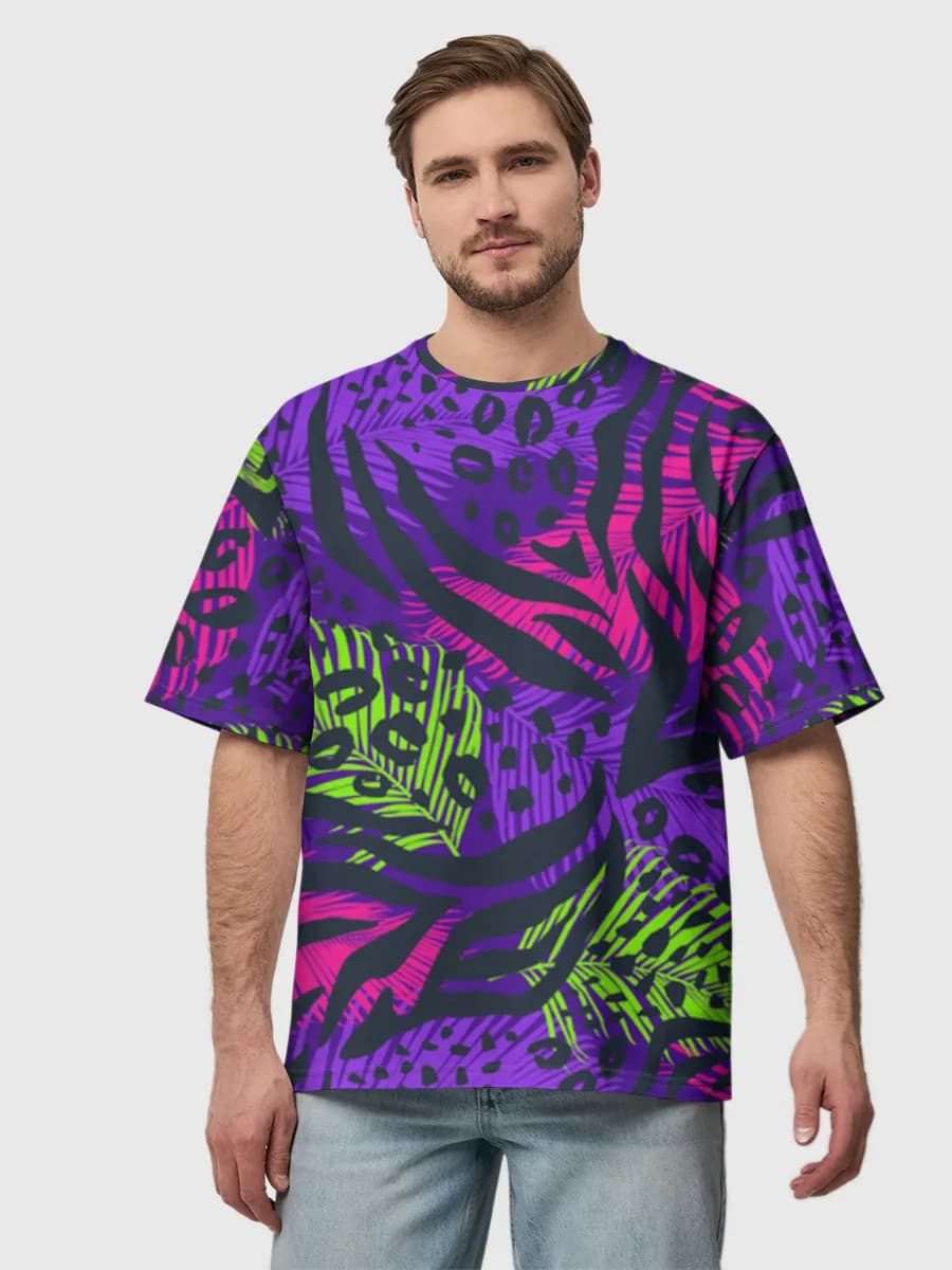 Men's oversized cotton T-shirt