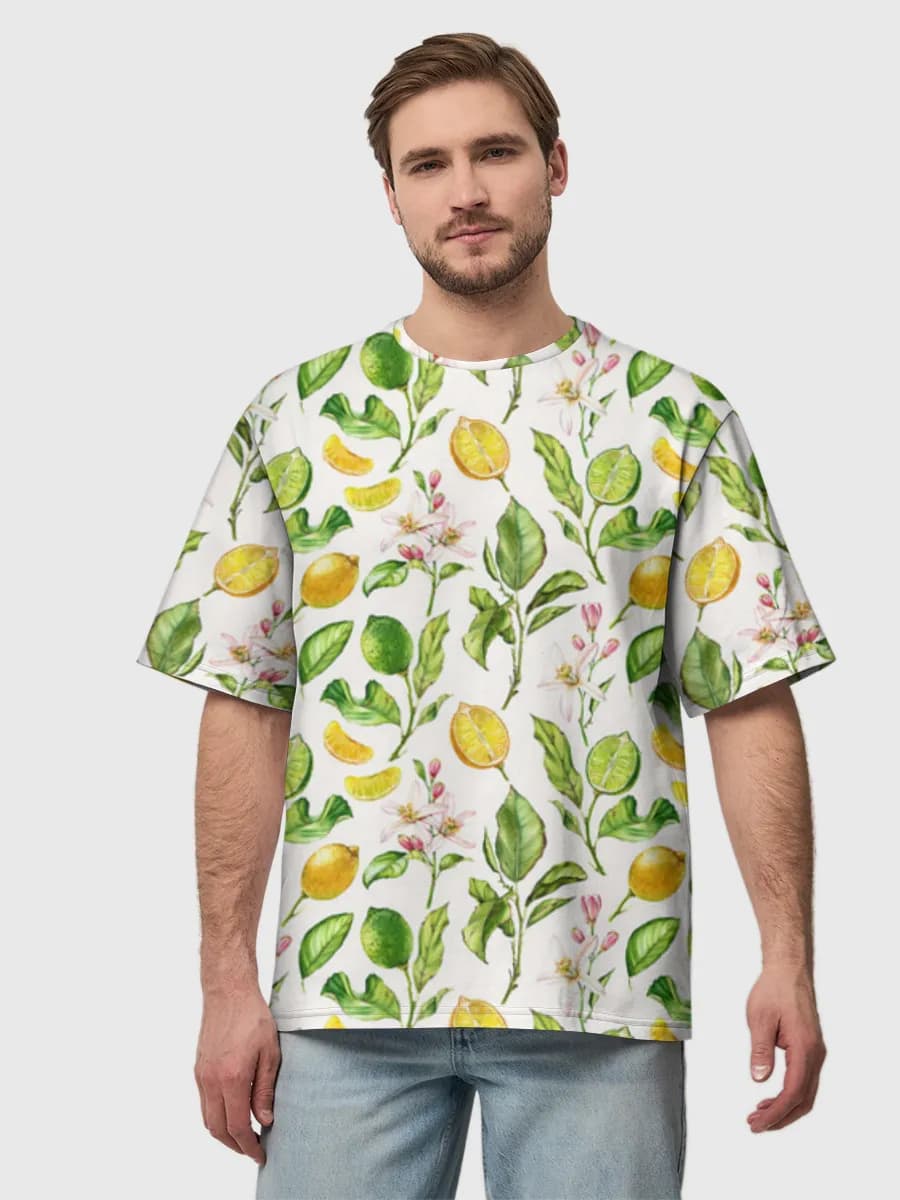 Watercolor Citrus Garden