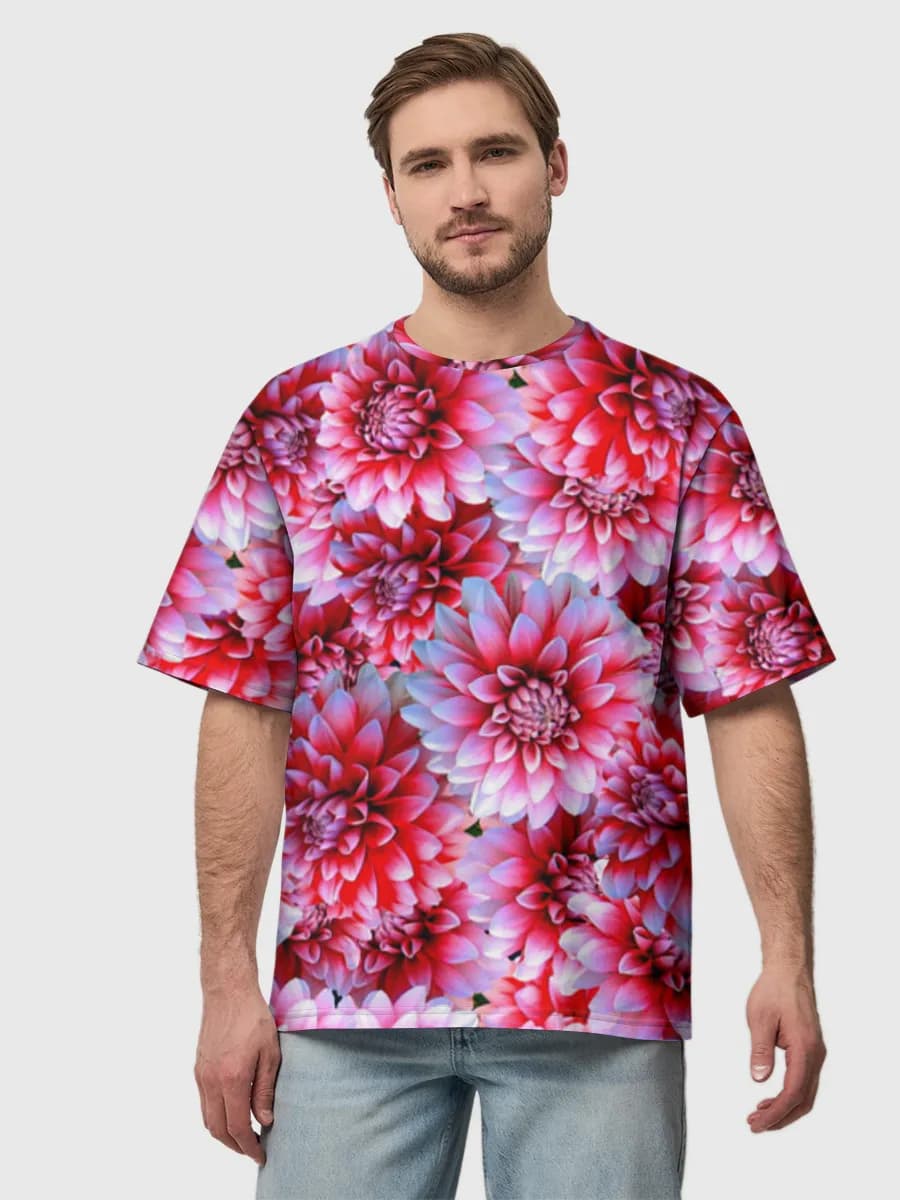 Men's oversized cotton T-shirt