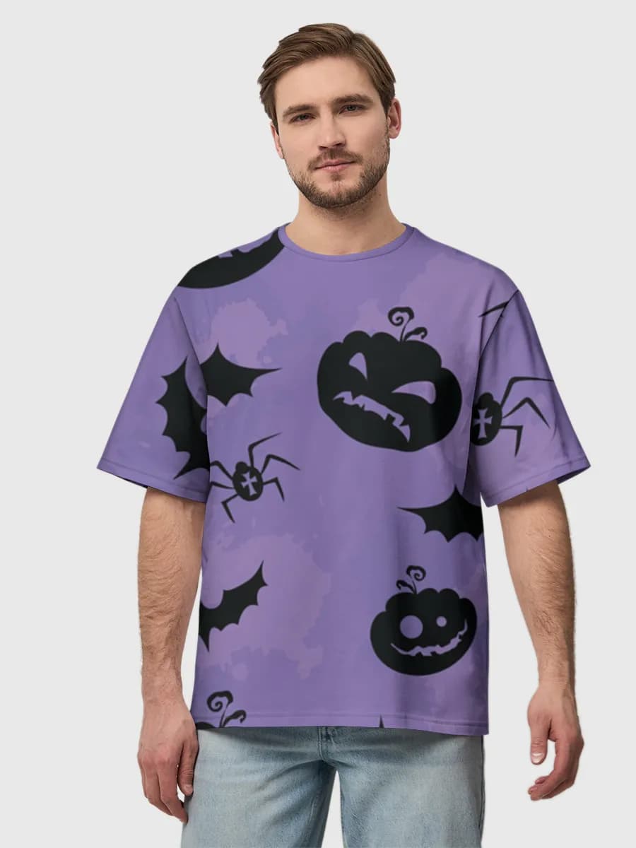 Men's oversized cotton T-shirt