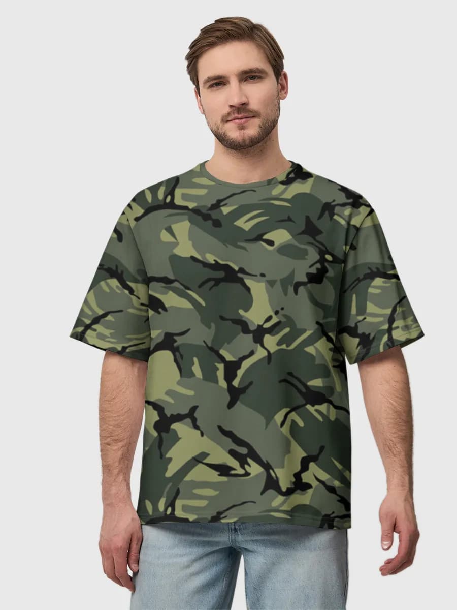 Men's oversized cotton T-shirt