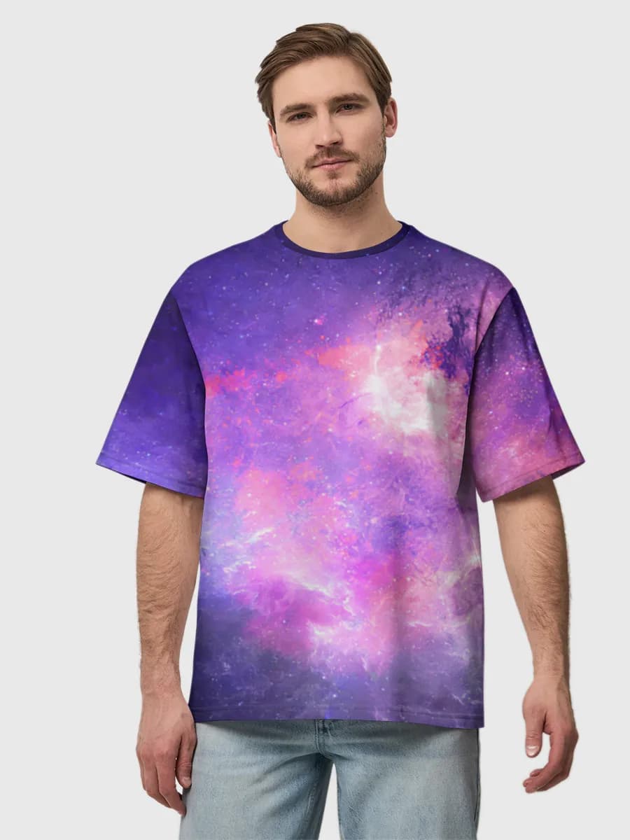 Men's oversized cotton T-shirt