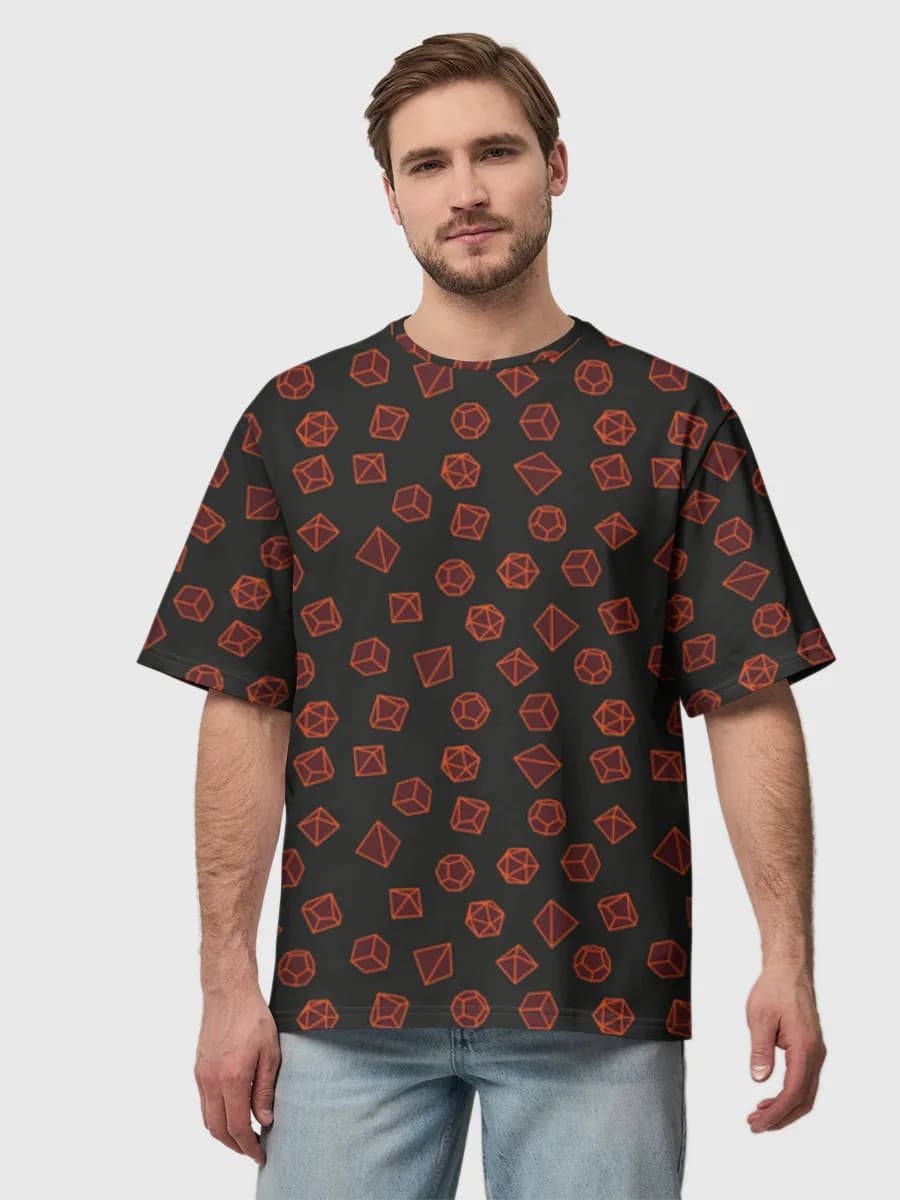 Men's oversized cotton T-shirt