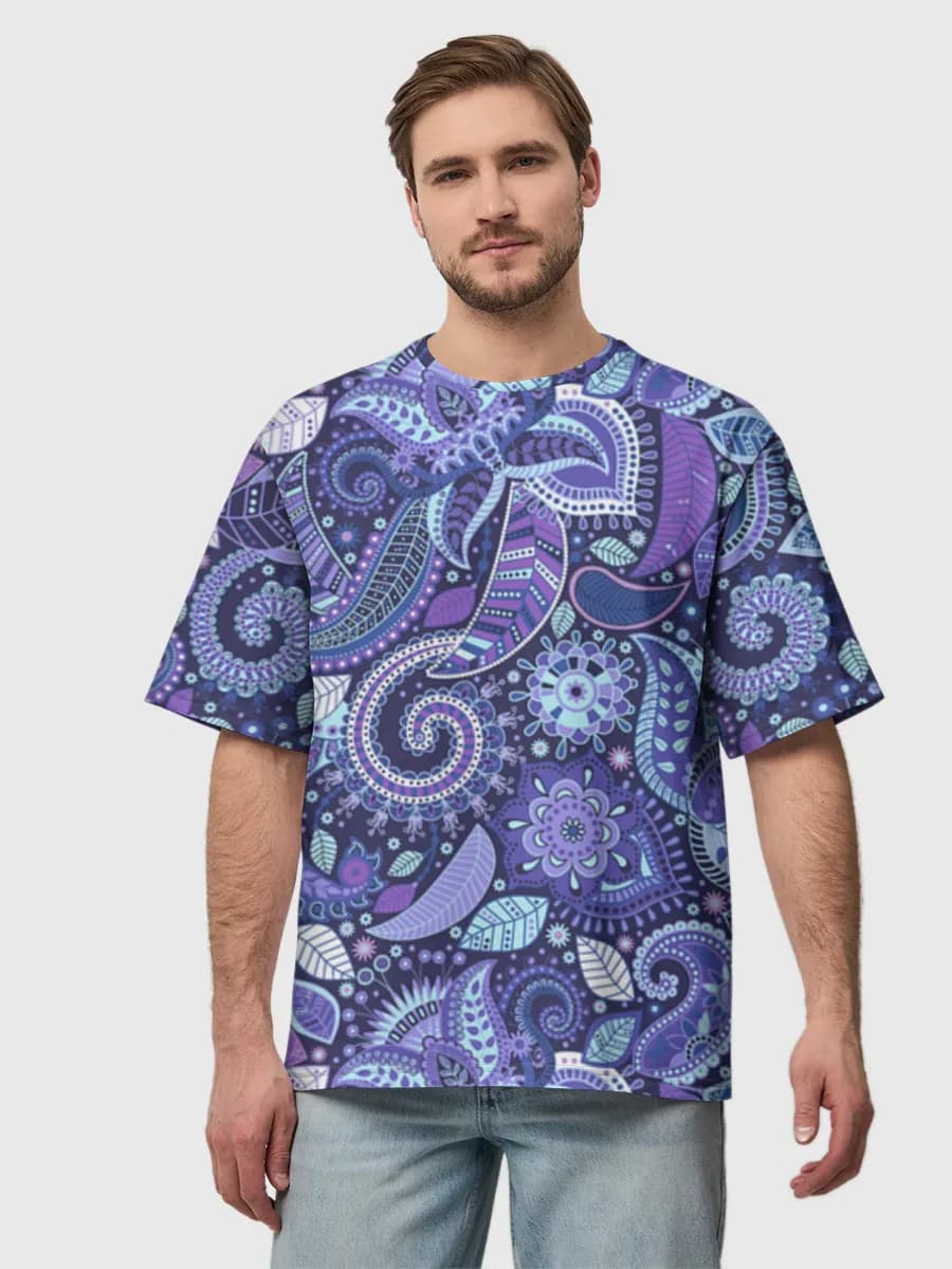 Men's oversized cotton T-shirt