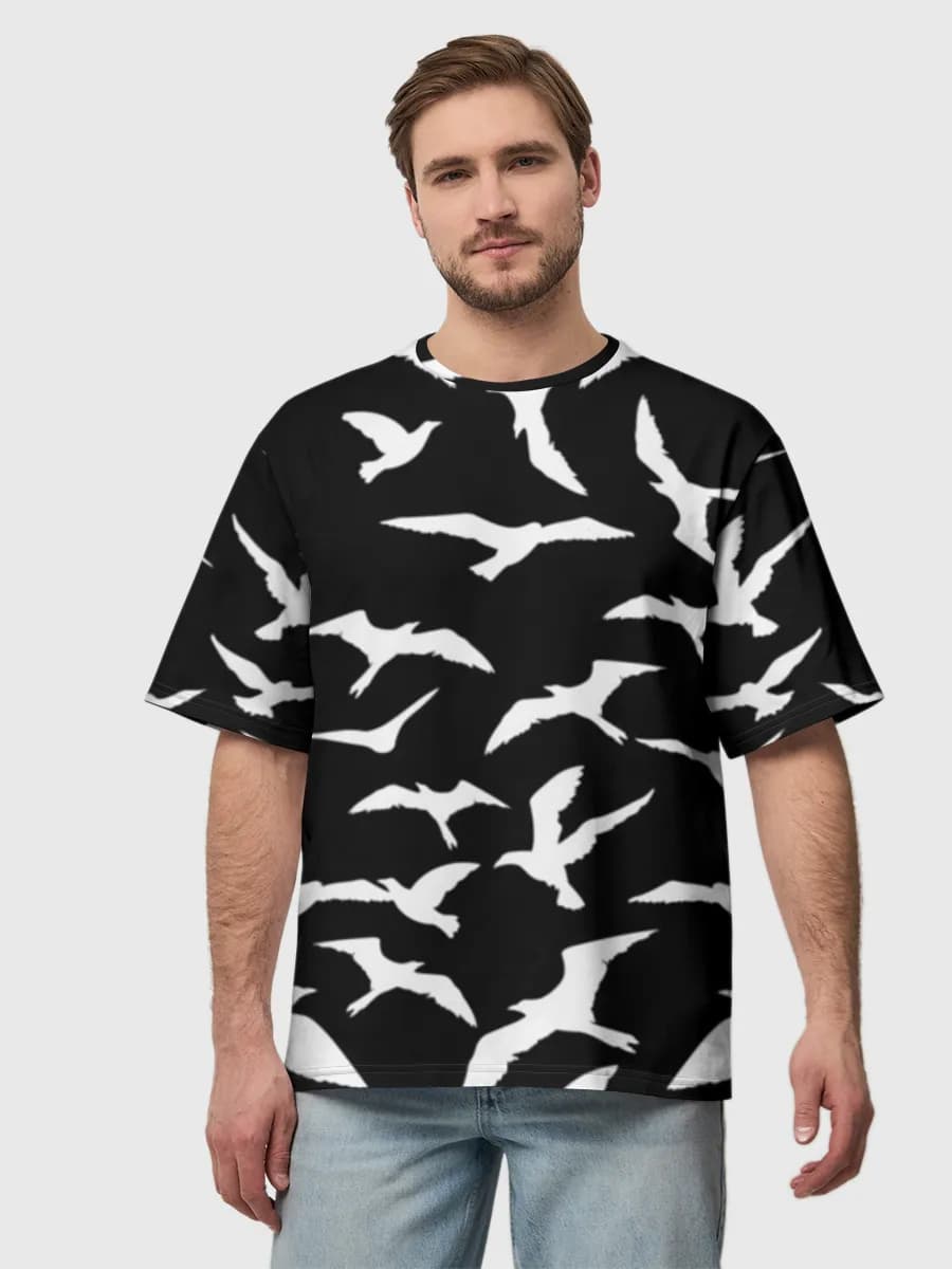 Flying Bird Silhouettes